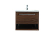Elegant Lighting - VF43524MWT - Vanity Sink Set - Roman - Walnut