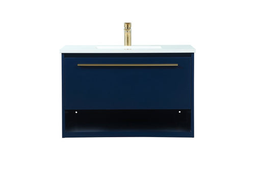 Elegant Lighting - VF43530MBL - Vanity Sink Set - Roman - Blue