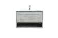 Elegant Lighting - VF43530MCG - Vanity Sink Set - Roman - Concrete Grey