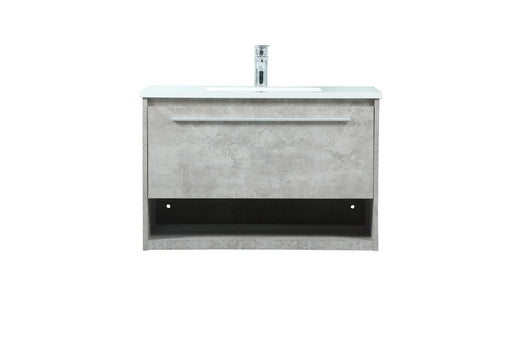 Elegant Lighting - VF43530MCG - Vanity Sink Set - Roman - Concrete Grey