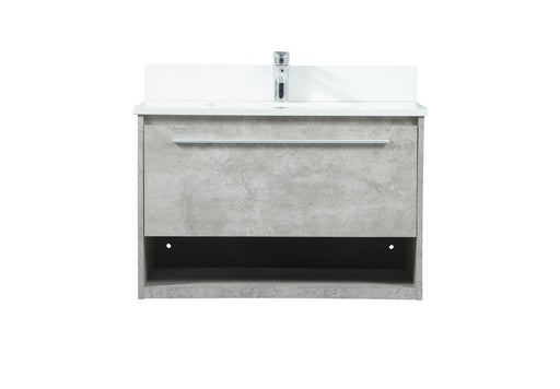 Elegant Lighting - VF43530MCG-BS - Vanity Sink Set - Roman - Concrete Grey