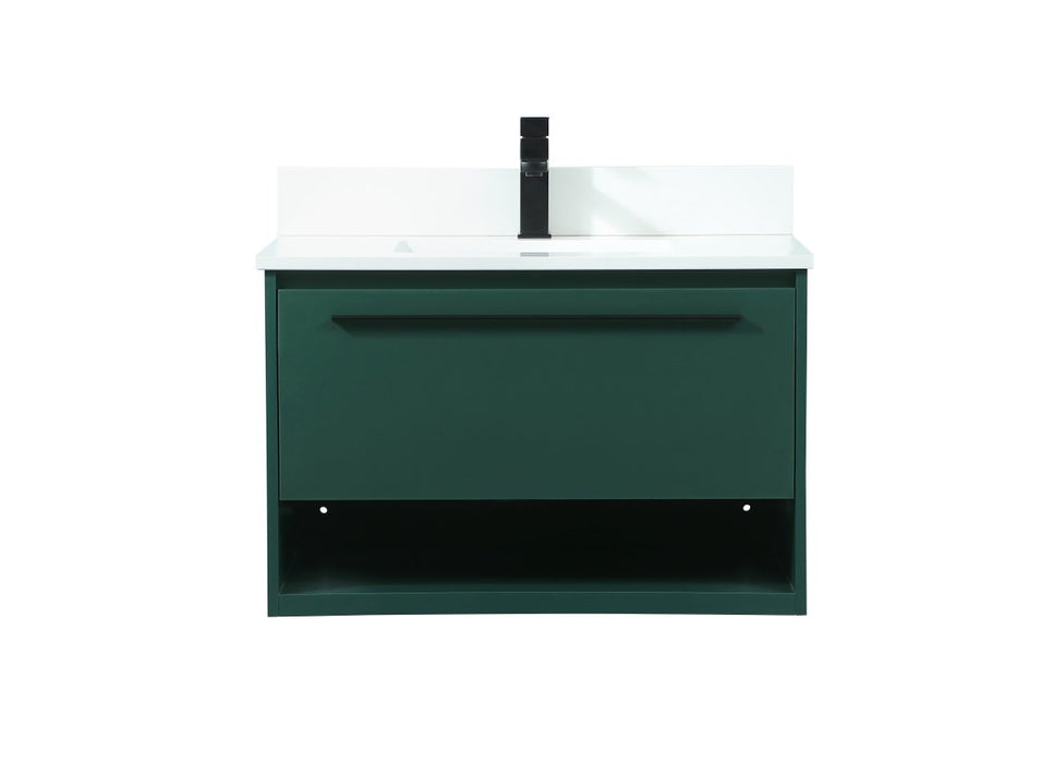 Elegant Lighting - VF43530MGN-BS - Vanity Sink Set - Roman - Green