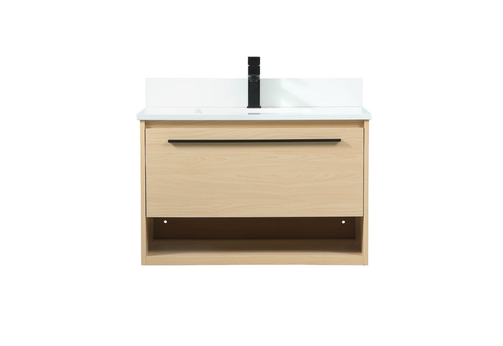 Elegant Lighting - VF43530MMP-BS - Vanity Sink Set - Roman - Maple