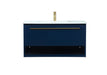 Elegant Lighting - VF43536MBL - Vanity Sink Set - Roman - Blue