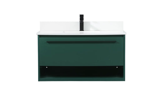 Elegant Lighting - VF43536MGN-BS - Vanity Sink Set - Roman - Green