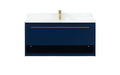 Elegant Lighting - VF43540MBL-BS - Vanity Sink Set - Roman - Blue