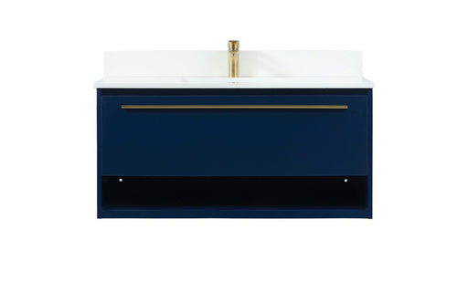 Elegant Lighting - VF43540MBL-BS - Vanity Sink Set - Roman - Blue