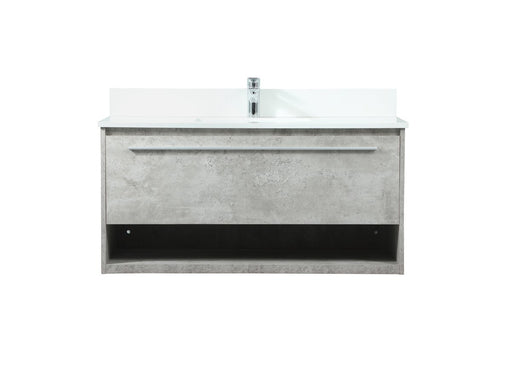 Elegant Lighting - VF43540MCG-BS - Vanity Sink Set - Roman - Concrete Grey