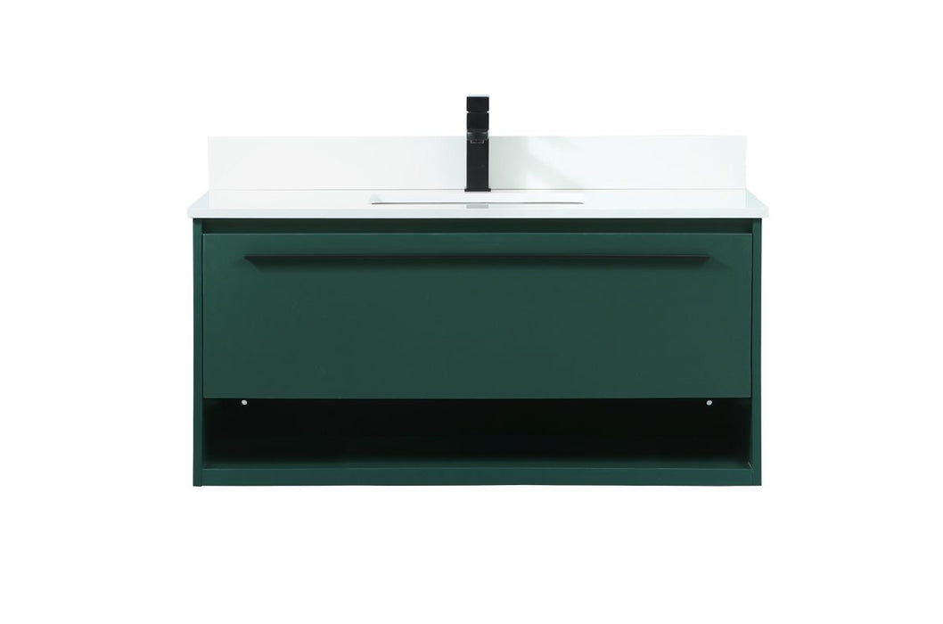 Elegant Lighting - VF43540MGN-BS - Vanity Sink Set - Roman - Green