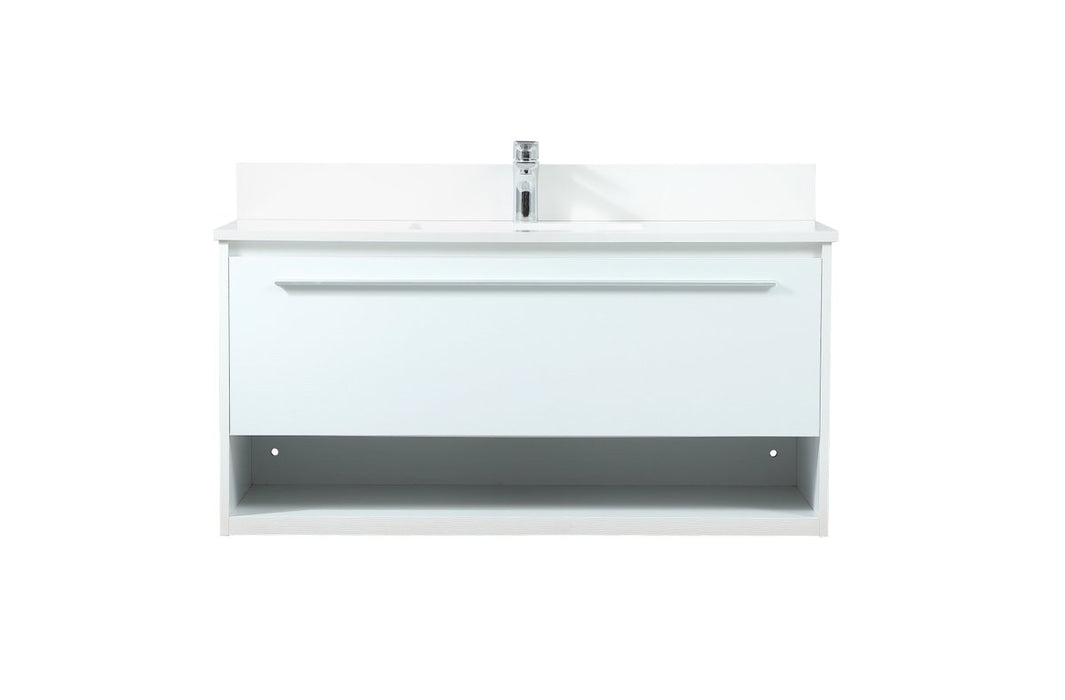 Elegant Lighting - VF43540MWH-BS - Vanity Sink Set - Roman - White