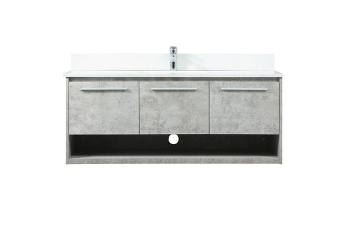 Elegant Lighting - VF43548MCG-BS - Vanity Sink Set - Roman - Concrete Grey