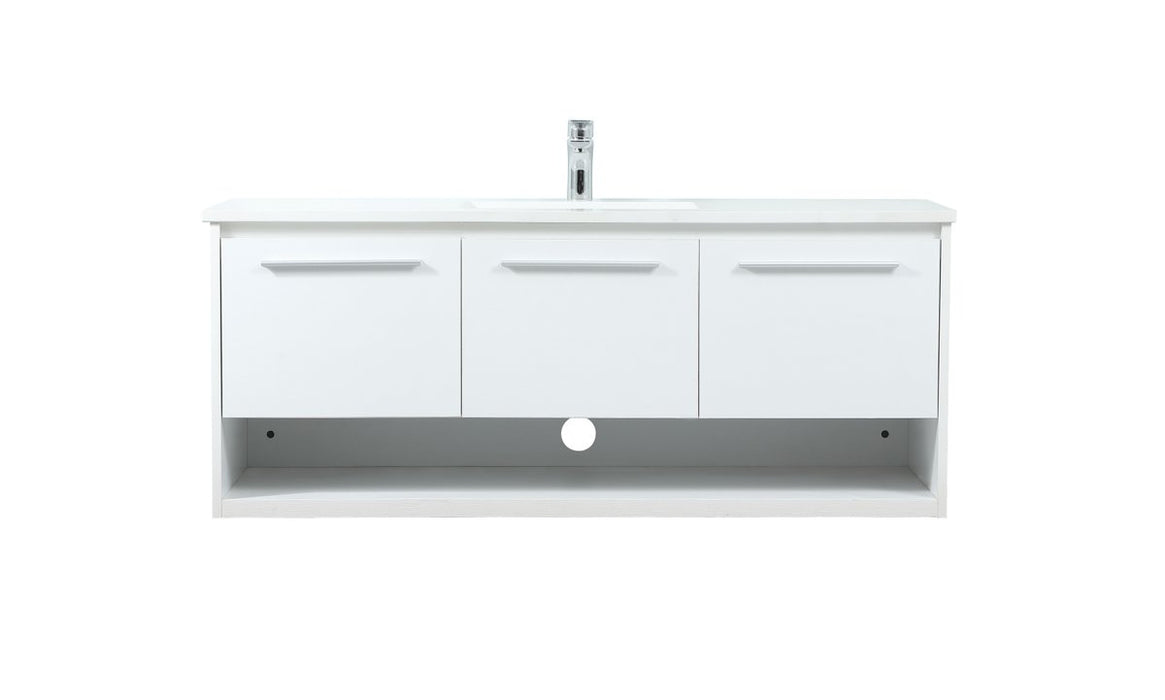 Elegant Lighting - VF43548MWH - Vanity Sink Set - Roman - White
