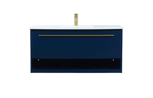 Elegant Lighting - VF43540MBL - Vanity Sink Set - Roman - Blue