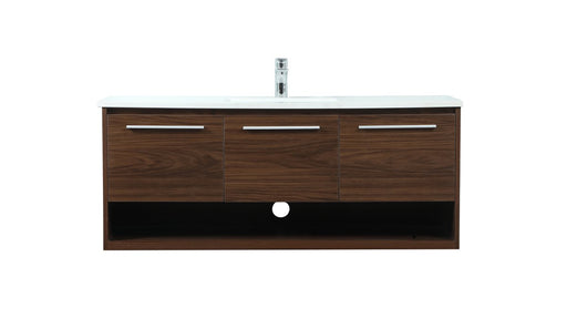 Elegant Lighting - VF43548MWT - Vanity Sink Set - Roman - Walnut