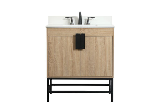 Elegant Lighting - VF48830MW-BS - Single Bathroom Vanity - Eugene - Mango Wood