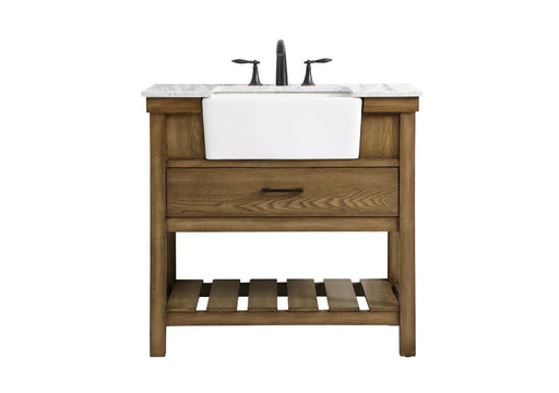 Elegant Lighting - VF60136GN - Single Bathroom Vanity - Clement - Green