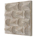 Uttermost - 04329 - Wall Decor - Pickford - Natural Wash And Ivory Highlights