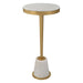 Uttermost - 25177 - Drink Table - Edifice - Brushed Brass