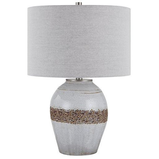 Uttermost - 30053-1 - One Light Table Lamp - Poul - Brushed Nickel