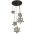 Meyda Tiffany - 234759 - Five Light Pendant - Moravian Star - Timeless Bronze