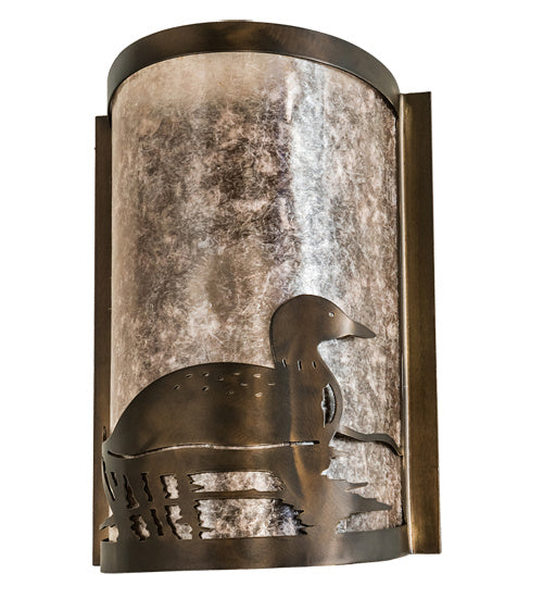 Meyda Tiffany - 235602 - One Light Wall Sconce - Loon - Antique Copper