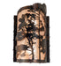Meyda Tiffany - 236441 - Two Light Wall Sconce - Pickard - Antique Copper