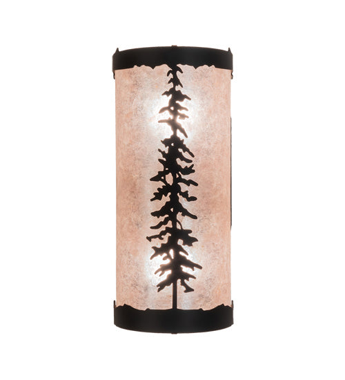 Meyda Tiffany - 236746 - Two Light Wall Sconce - Tall Pines - Oil Rubbed Bronze