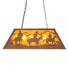 Meyda Tiffany - 236858 - Six Light Pendant - Rustlers - Bronze