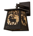Meyda Tiffany - 237280 - One Light Wall Sconce - Elk At Dawn - Oil Rubbed Bronze