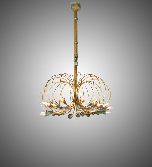 Meyda Tiffany - 238636 - LED Chandelier - Logan - Copper Vein