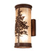 Meyda Tiffany - 240515 - Two Light Wall Sconce - Tamarack - Rust