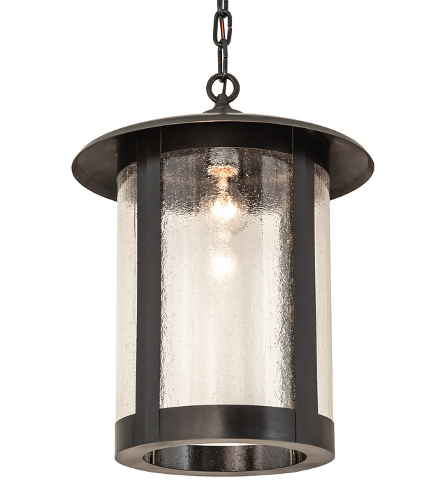 Meyda Tiffany - 241069 - One Light Pendant - Fulton - Craftsman Brown