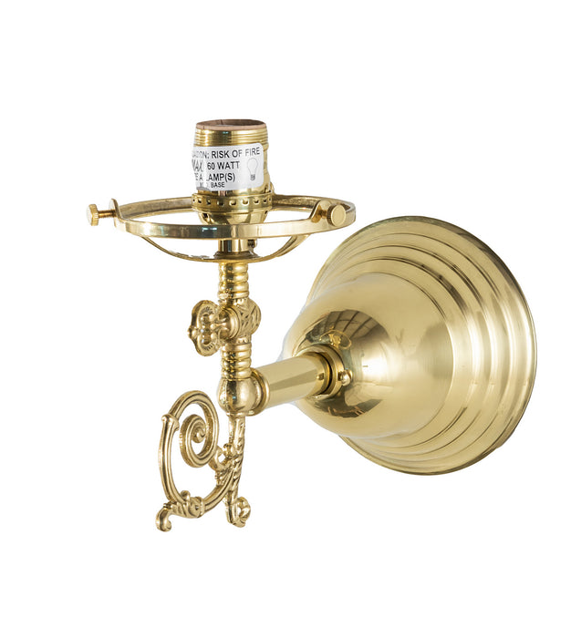 Meyda Tiffany - 242045 - One Light Wall Sconce Hardware - Revival - Polished Brass