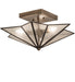 Meyda Tiffany - 242585 - Two Light Semi-Flushmount - Star