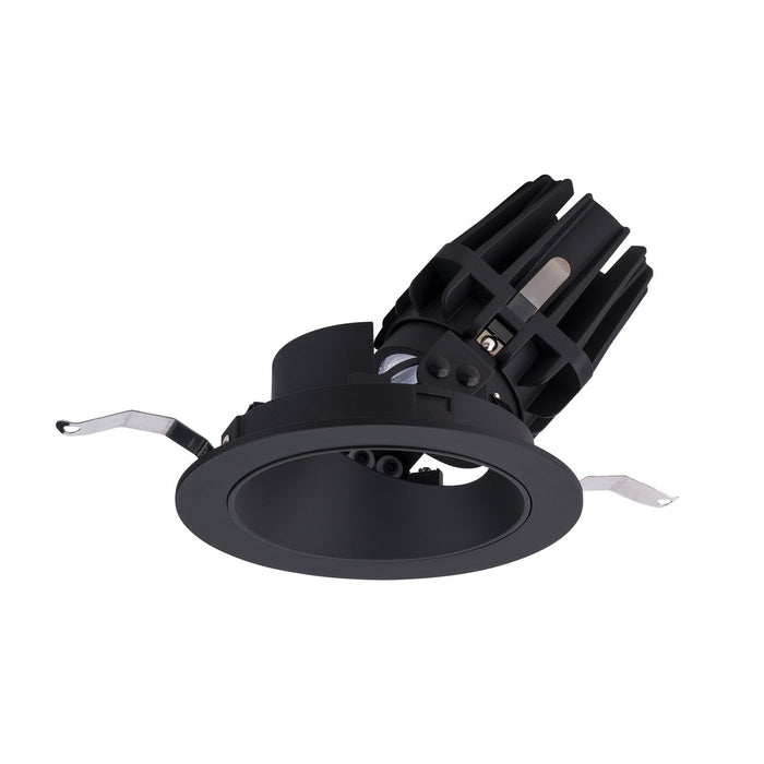 W.A.C. Lighting - R4FRAT-927-BK - LED Adjustable Trim - 4In Fq Downlights - Black