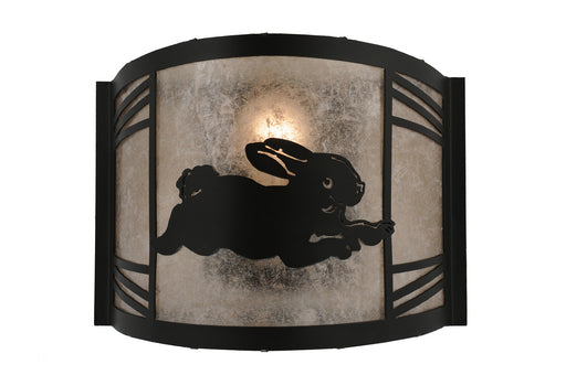 Meyda Tiffany - 243260 - One Light Wall Sconce - Rabbit On The Loose