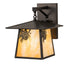 Meyda Tiffany - 243508 - One Light Wall Sconce - Stillwater - Craftsman Brown