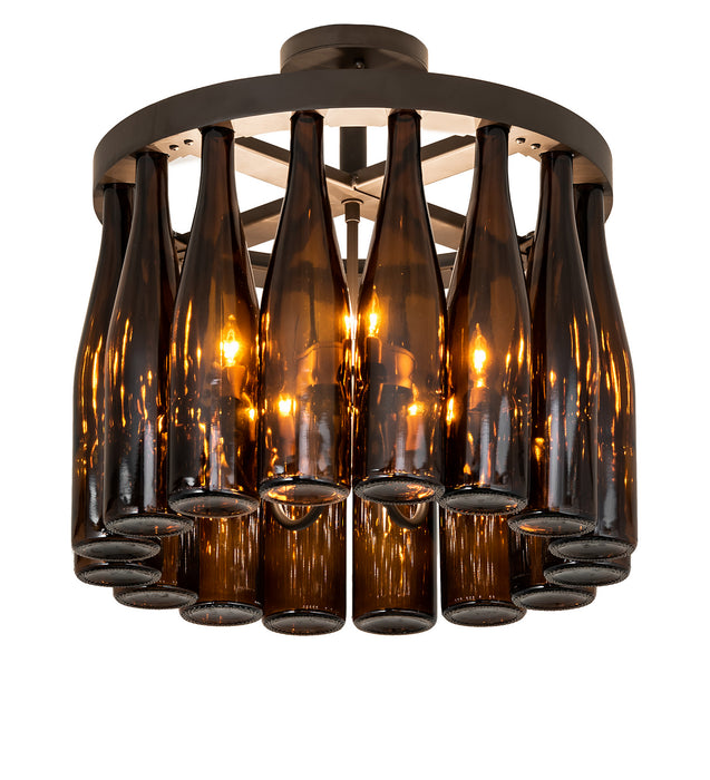 Meyda Tiffany - 243695 - Five Light Chandelier - Tuscan Vineyard - Oil Rubbed Bronze