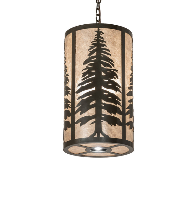Meyda Tiffany - 244171 - Five Light Pendant - Tall Pines - Oil Rubbed Bronze