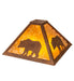 Meyda Tiffany - 244685 - Shade - Lone Bear - Antique Copper,Rust