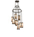 Meyda Tiffany - 245270 - Nine Light Chandelier - Cartier - Oil Rubbed Bronze