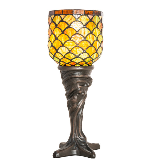 Meyda Tiffany - 245422 - One Light Mini Lamp - Acorn - Mahogany Bronze