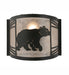 Meyda Tiffany - 247117 - One Light Wall Sconce - Happy Bear On The Loose
