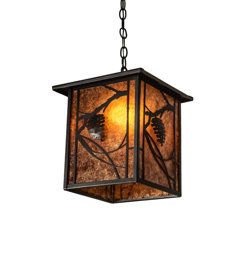 Meyda Tiffany - 247175 - One Light Pendant - Whispering Pines - Antique Copper