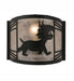 Meyda Tiffany - 247183 - One Light Wall Sconce - Lynx On The Loose