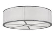 Meyda Tiffany - 247634 - Six Light Flushmount - Cilindro - Chrome