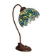 Meyda Tiffany - 247786 - One Light Desk Lamp - Nightfall Wisteria - Mahogany Bronze