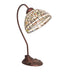 Meyda Tiffany - 247787 - One Light Desk Lamp - Tiffany Turning Leaf - Mahogany Bronze