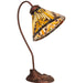 Meyda Tiffany - 247794 - One Light Desk Lamp - Nuevo Mission - Mahogany Bronze