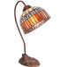 Meyda Tiffany - 247797 - One Light Desk Lamp - Tiffany Candice - Mahogany Bronze